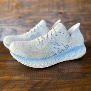 New Balance Fresh Foam X 1080 Grey/Blue Running Shoes, Women’s Size 8